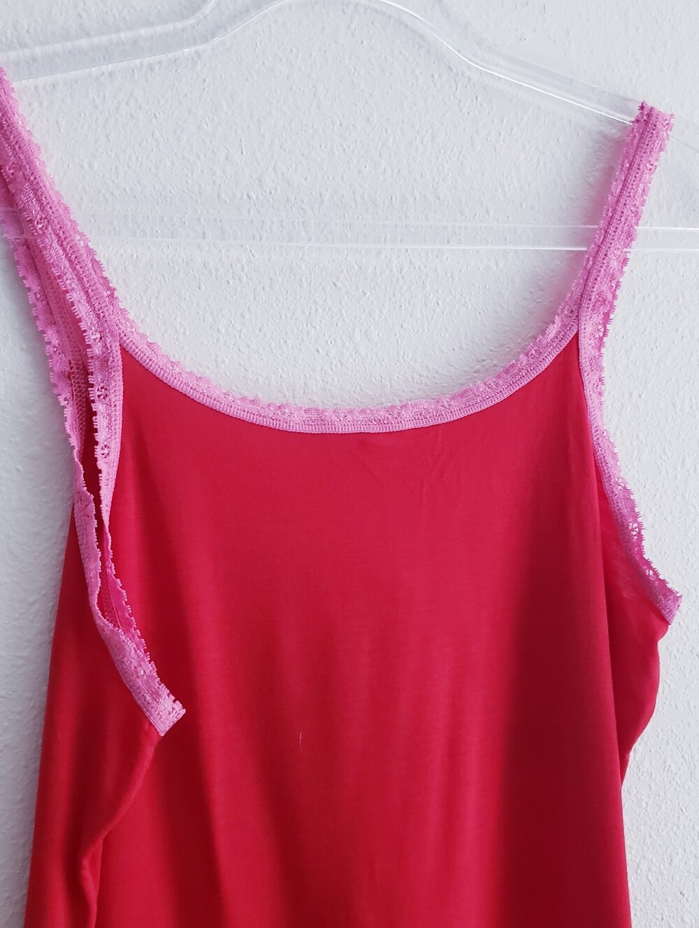 Pink Victoria's Secret Y2K Love pink Tank Top - Picture 6 of 8